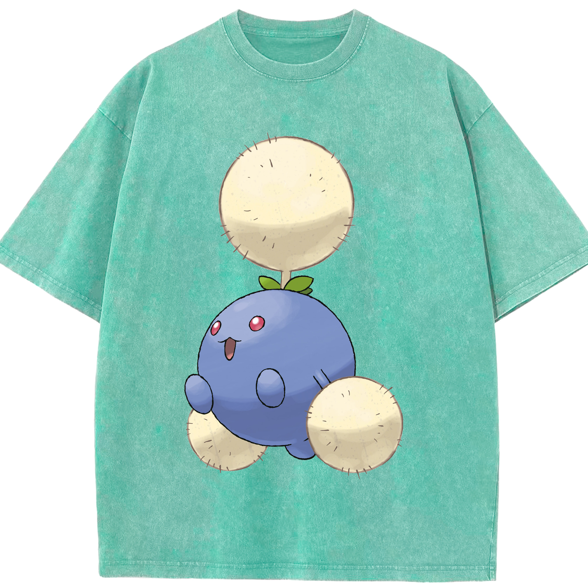 （画像用） ポケットモンスター Pokémon 綿100% ヴィンテージ風 半袖Tシャツ（フロントプリント）